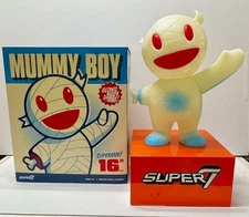Super7 SuperSize Mummy Boy Super White/Blue Glow In the Dark