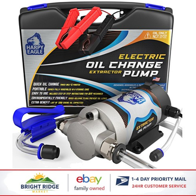 #ad #ad Electric Oil Change Pump for Cars Boats Trucks 100W Portable Extractor $179.91