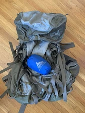 GREGORY TRICONI60 Hiking Backpack - 60L - Khaki - Used - Japan