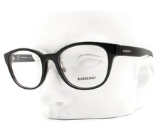 Burberry Peyton Eyeglasses Glasses B 2381-D 3001 Polished Black 51mm with Case
