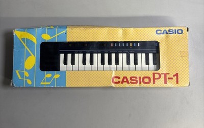 Casio PT-1 MINT IN BOX Vintage Electronic Keyboard 29 Key (BLACK) REFB18S2