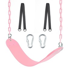 Swing Seat, 66" Heavy Duty Coated Iron Chain Sensory Swing, Therapy Swing Sea...