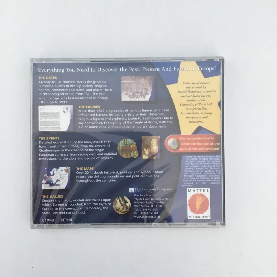 Centuries Of Europe [PC CD-Rom] (Factory Sealed) - Image 2 of 2