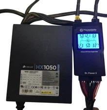 Corsair HX1050 1050W 80 Plus Gold ATX Power Supply Unit Tested and Works