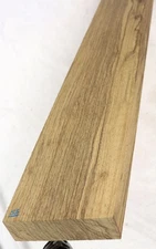 Lightweight Black Limba guitar or BASS neck blank wood 3.9x35.8x1.1" BLN55