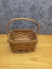 Longaberger 1998 Large Berry Basket With Protector And Swing Handle