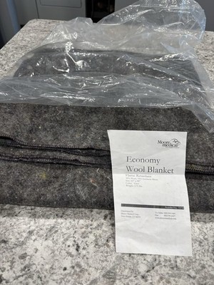 Moore Medical Economy Wool Blanket Flame Retardant 62'' X 80''