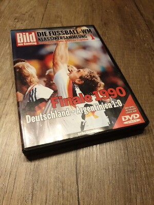 Die Fussball WM Klassiker Finale 1990 Deutschland Argentinien Beckenbauer Marado