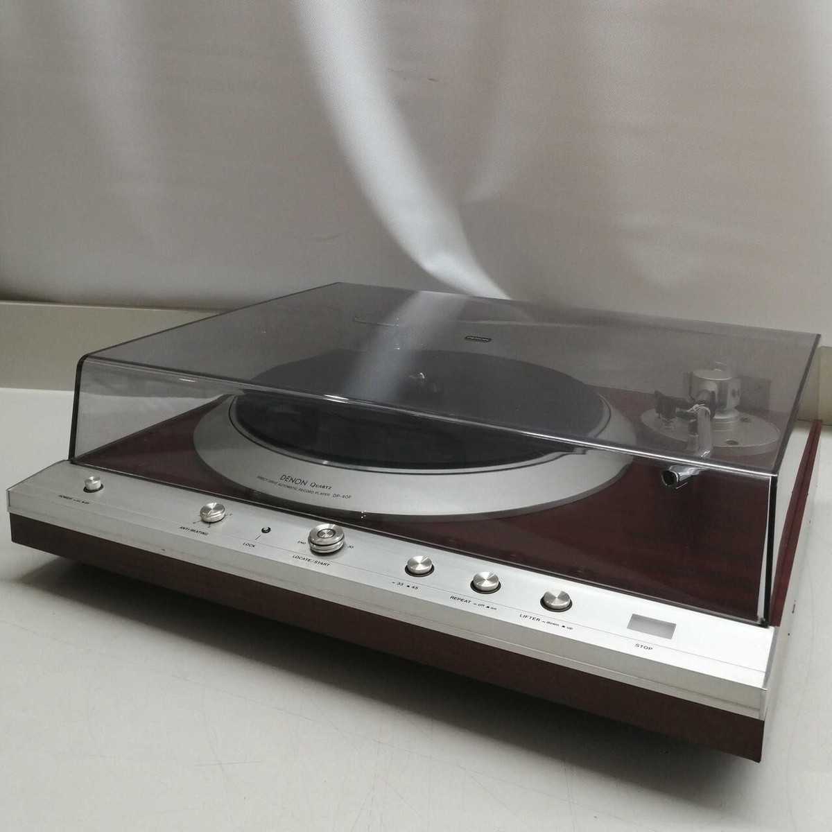 DENON - DENON レコードプレーヤー　DENON DP-40F Denon DP-40F Turntable Fully Automatic Direct Drive Serviced