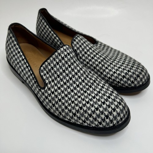 Duke & Dexter Houndstooth Duotone Duke Loafers Size 9 - Picture 2 of 7