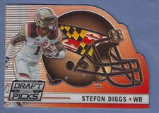 2015 Panini Prizm Collegiate Draft Helmet Die-Cut Prizms #41 Stefon Diggs RC