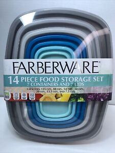 FARBERWARE 14 PIECE FOOD STORAGE SET | eBay
