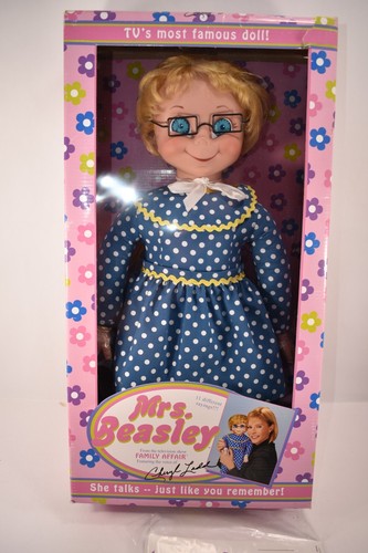 MRS. BEASLEY PUPPE - 2000 - CHERYL LADD VOICE - FAMILY AFFAIR - NEU IM KARTON - Bild 1 von 11