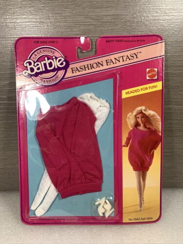 1982 Mattel Barbie Fashion Fantasy “HEADED FOR FUN!” 5543 5656 MOC - Afbeelding 1 van 5