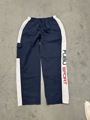ア*ン様 fubu 90s 90年代 Hiphop ダークブルー ショートパンツ Vintage 90s Fubu The Collection Jeans Baggy New W/ Tags Hip