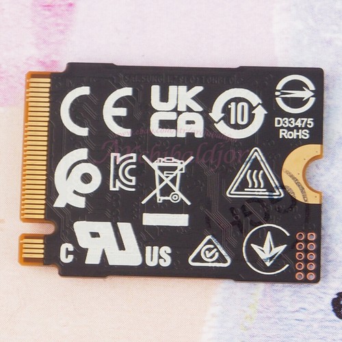 For Samsung PM991A 512GB PCIe NVMe 2230 M.2 30 MM SSD Solid State Drive CF Card - Afbeelding 4 van 9