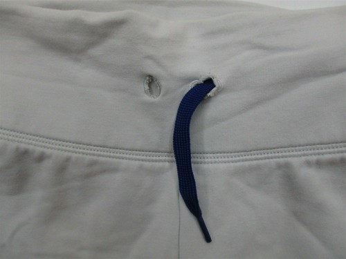 NIKE Youth Girl's Size M DRI FIT Training Knit White Cotton Jogger Capri - Picture 4 of 8