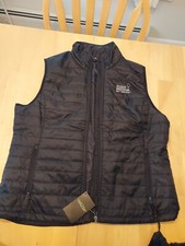 Nwt Womans Vest Xxl Puffer Black Full Zip Wine Glass Company Brand New Vintage