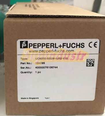 NEW PEPPERL+FUCHS Ultrasonic Sensor UC6000-30GM-IUR2-V15 Rapid transportation~
