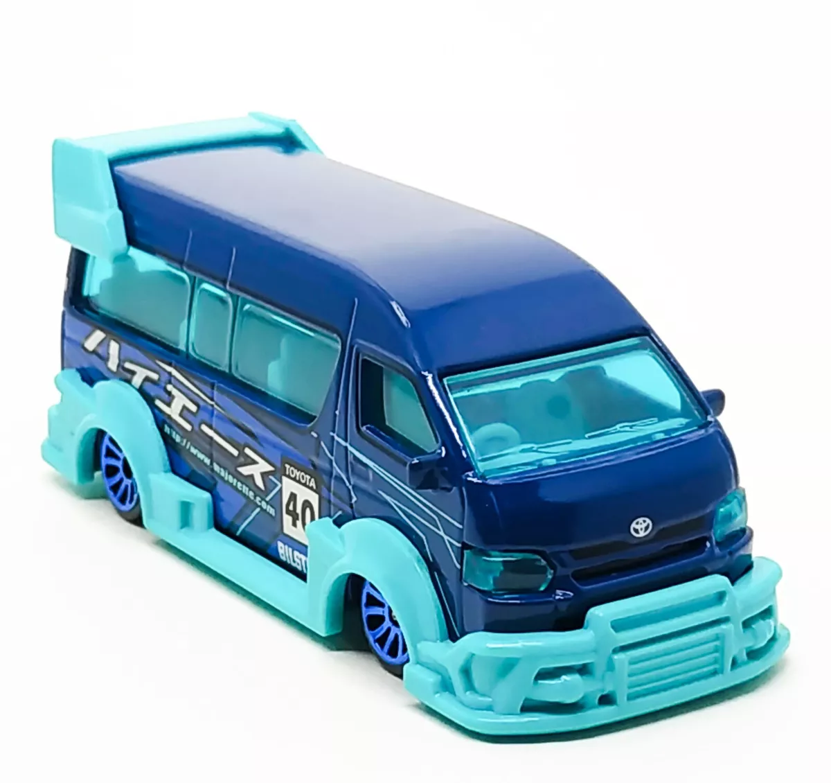 Majorette Toyota Hiace Tune Ups Bilstein 40 bleu fonc 1 69 3