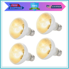 4-Pack 100W Reptile Heat Lamp Bulbs UVA Daylight Basking Light Bulbs Reptiles