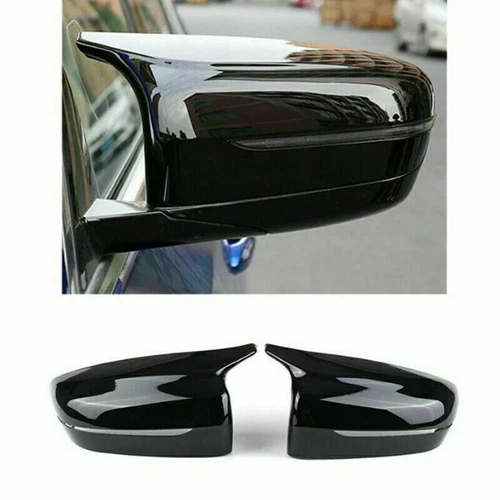 Gloss Black Style Side Mirror Cover Caps For BMW G20 G21 G22 G30 G31 G11 G14 G15
