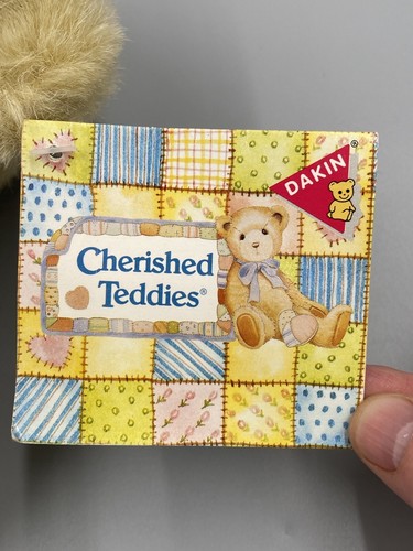 DAKIN Vintage 1994 CHERISHED TEDDIES Bear Stuffed Animal PLUSH TOY 12” - Picture 6 of 13