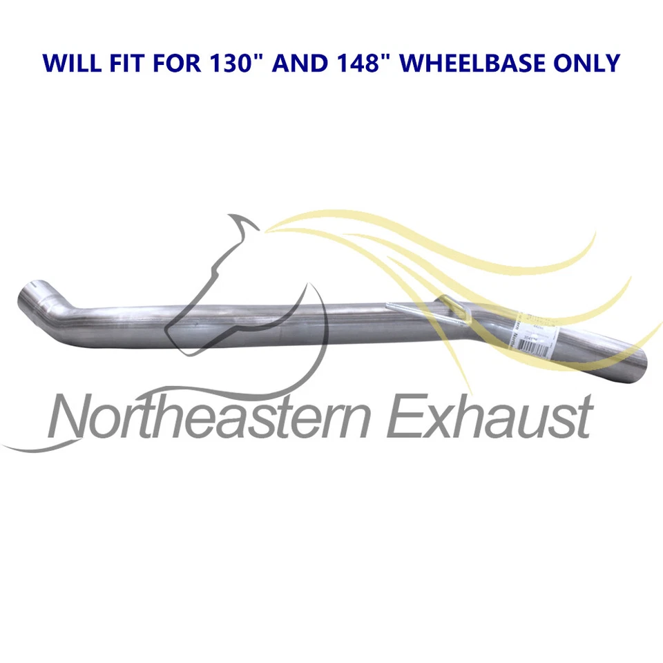 Tubo de escape de acero inoxidable compatible con: Ford Transit-150 2015-2019 3,7 L Foto 4 de 4