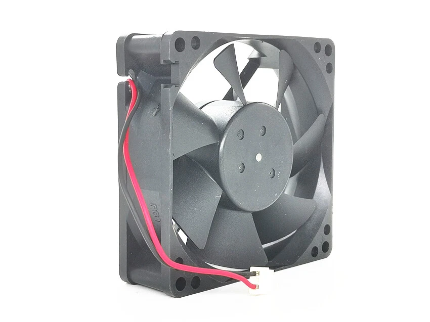 Original Nidec D08A-24TS2 01 DC 24V 0.23A 80mmX25mm 2-Pin Inverter Cooling Fan - Image 2 of 4