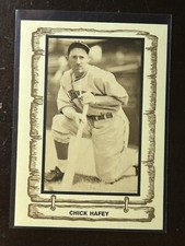 1983 Cramer Baseball Legends Series 4 Chick Hafey #116 Cincinnati Reds
