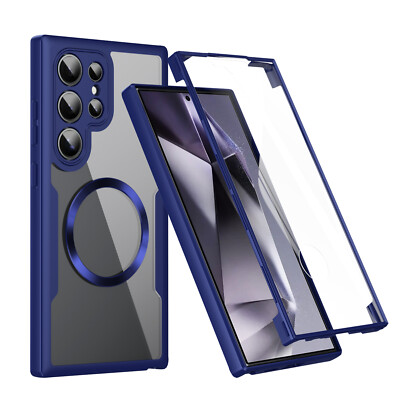Magnetic Case with Screen Protector For Samsung Galaxy S26/S25/S24 Ultra S23 S22