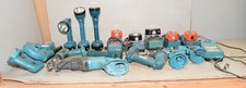 Makita tool lot 18 v 14 v 12 v flashlight blower drill sawsall charger vintage
