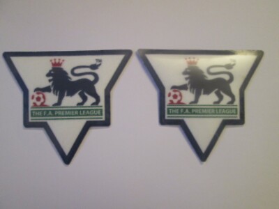 1997-2003 pair of premier league patch player size Iron On Heat