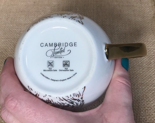 Cambridge Scottish Terrier Kaffeebecher Tasse Limited Edition Minimalist Scottie Dog - Bild 6 von 6