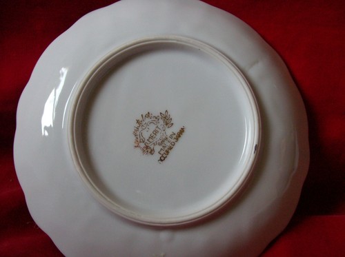 Vintage Merit TeaCup & Saucer 22 KT Made in Occupied Japan Hand Painted China - Picture 4 of 6