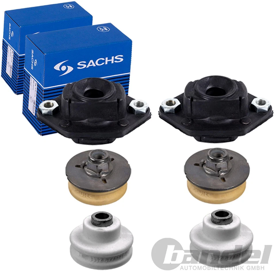 4x SACHS Amortiguador Presión Gas + Cojinete Apto para BMW 3er E90 E91 E92 E93 - Imagen 4 de 4