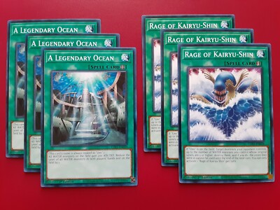 Yugioh Mako Tsunami 40 Card Deck Anime Legendary Fisherman Citadel