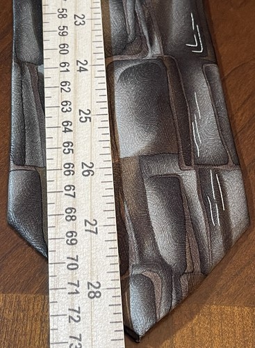 Puritan 100% Polyester Men’s Neck Tie Made In Dominican Republic - Picture 5 of 9