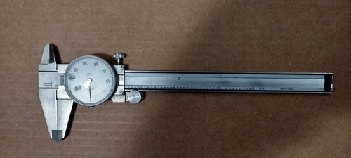 Vintage Yuasa 6" Precision Dial Caliper .001" /H5V 744
