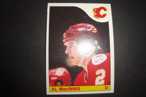 1985-86 OPC O-PEE-CHEE AL MACINNIS ROOKIE CARD #237