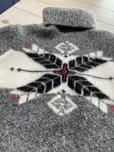Youth/Kids Polo Ralph Lauren Turtleneck Sweater Wool Blend Size Large - Picture 3 of 11