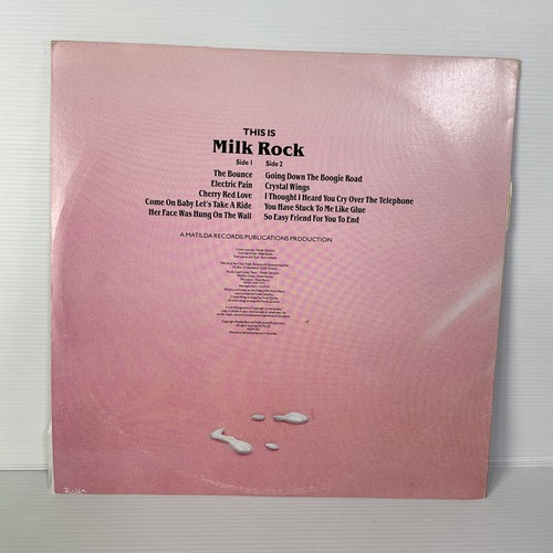 Milk Rock This Is Milk Rock Vinyl LP Record 1983 AUS PRESS Matilda MRPP702 - Picture 2 of 7