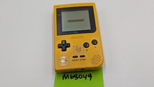 Nintendo Game Boy Pocket Handheld Console System Yellow - WORKS - FREE SHIP