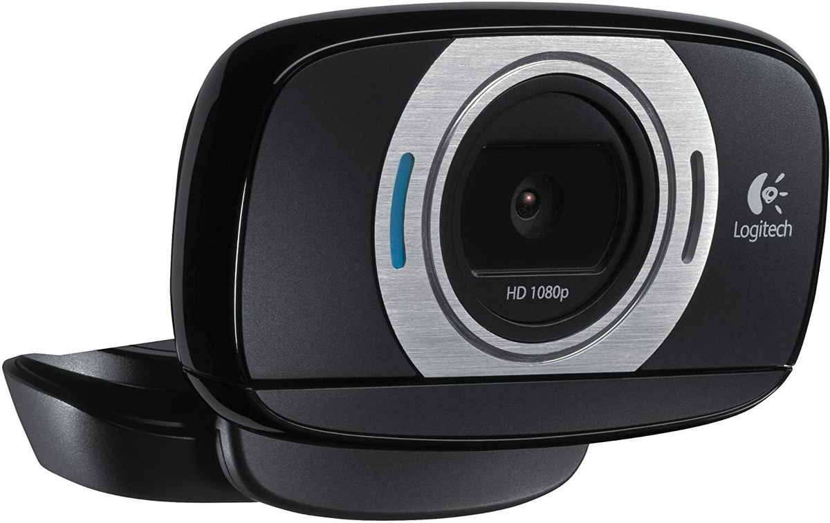Logitech 1080p HD Webcam C615 with Fold-and-Go Design 97855074805