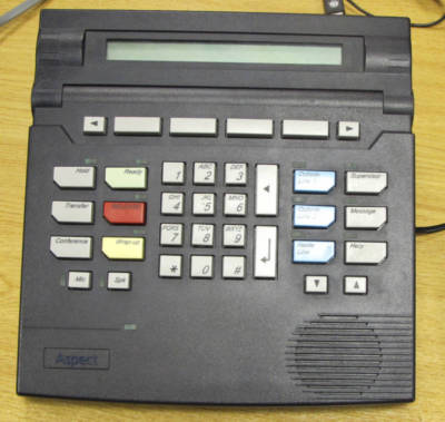 Aspect TeleSet 3 Call Centre IP Turret Phone 7000-2701 DS9B
