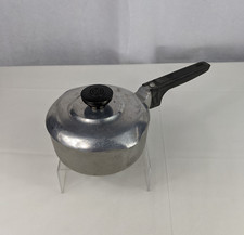 VTG Magnalite 1 Quart 1 Liter Pan Sauce Pan with Lid Double Spout Camping USA