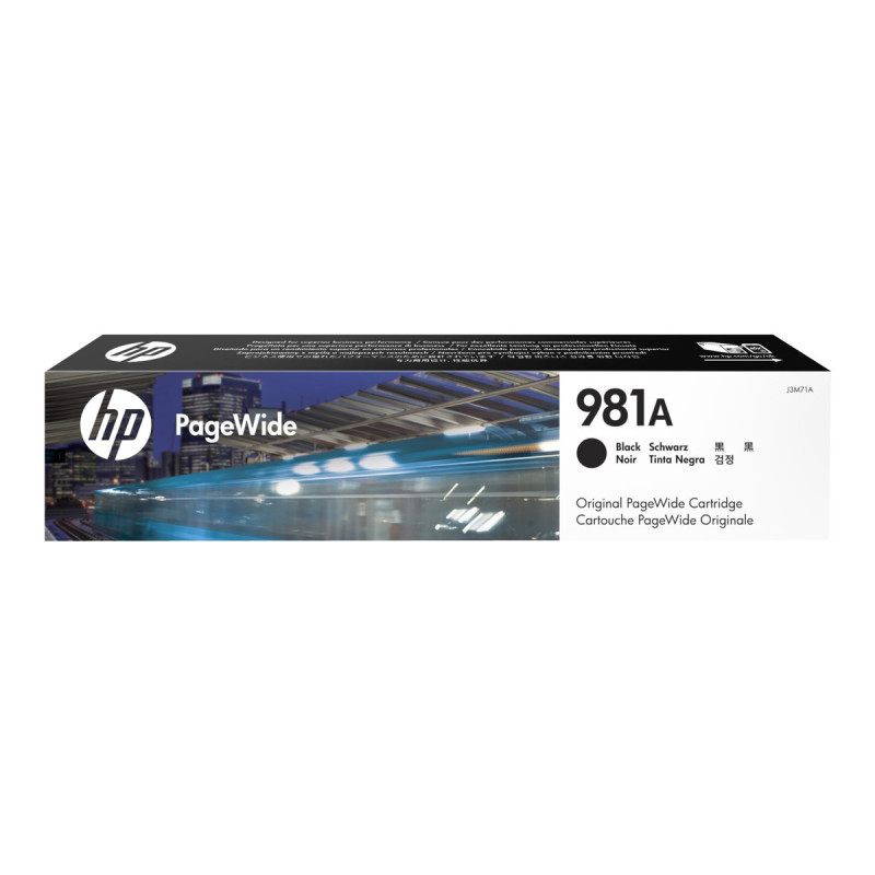HP №981A Tintenpatrone schwarz 106 мл Оригинальный Тинтенстраль Друкерпатронен