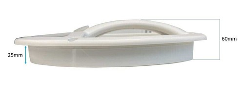 COAST Teardrop LED Assist Handle w/ 12V Light - IP67 - White - Picture 4 of 4
