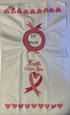 Bib 10" Neck Pull Over Head T-Shirt Special Needs Drool polyester towel faith