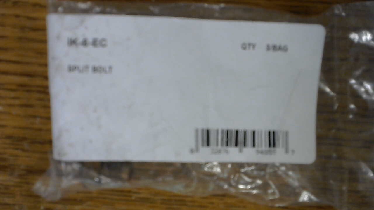 ILSCO Copper Split Bolt Connector, Conductor Range for Equal Main 3PK